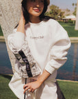 Country Club Crewneck - White