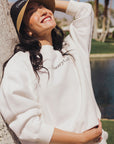 Country Club Crewneck - White