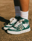 Ecco X Fore All W Golf Street 720 - White/Green Checkered