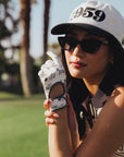 1959 Hat - 1959 White/Black