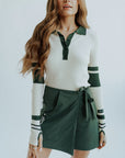 Royal Ribbed Long Sleeve - Cream