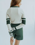 Royal Ribbed Long Sleeve - Cream