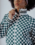 Glena Jacket - Green Checkered