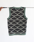 Jen Sweater Vest - Vintage Floral