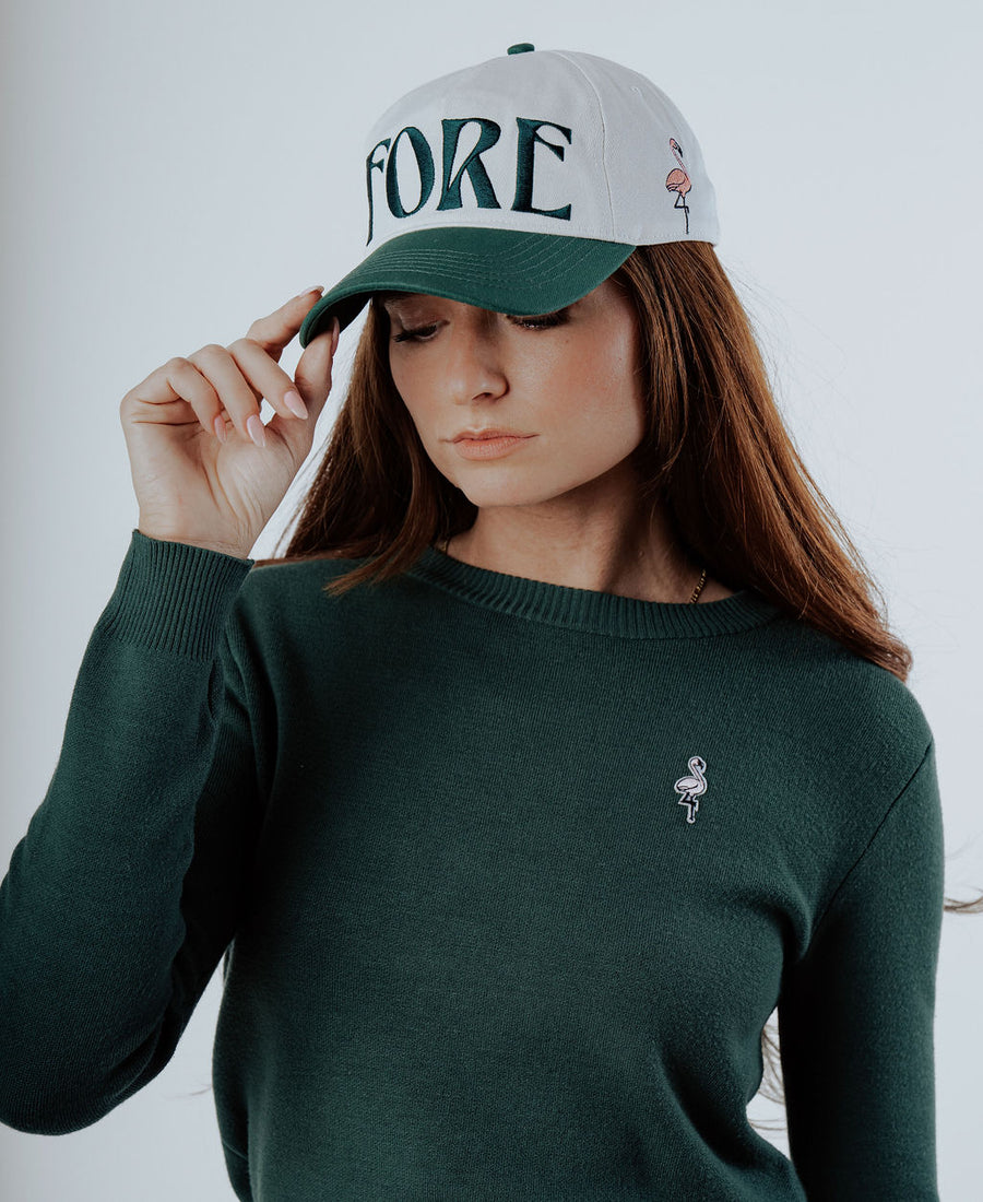 Fore Hat - White/Green