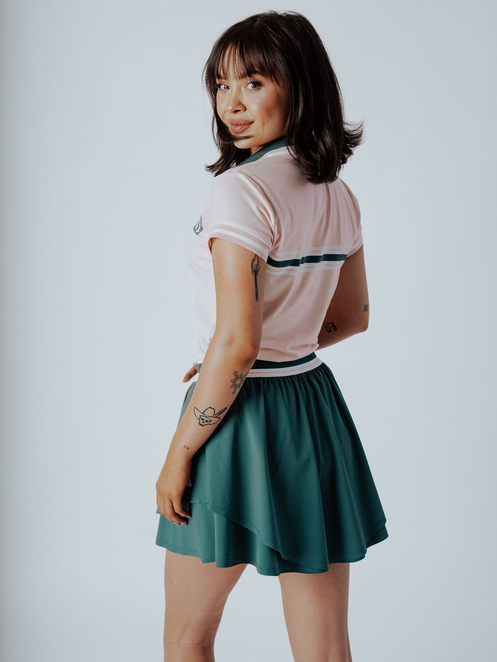 Rowie Skirt - Green – foreall.com