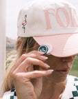 Fore All X Snaps Hat Clip - Green/White