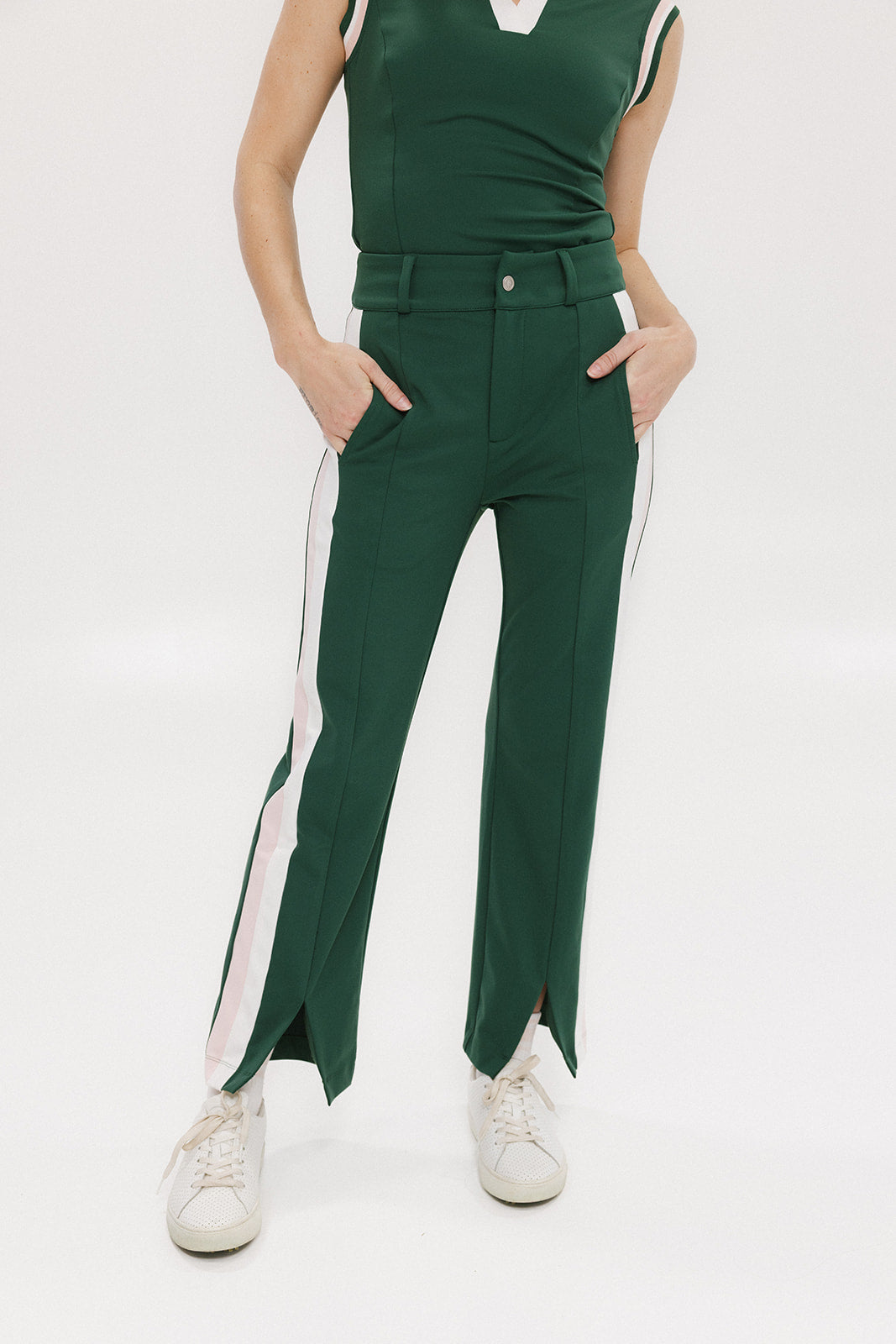 Simone Pant - Green – foreall.com