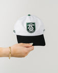 The 75 Hat - White/Black