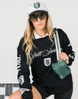 The 75 Hat - White/Black