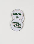 Golfie Ball Marker - White