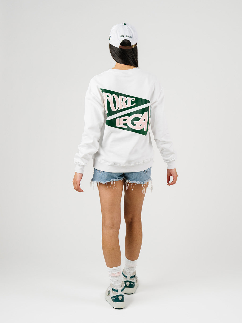 Golfie Crew - White – foreall.com
