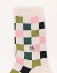 MAUDE RUFFLE SOCK - BARBIE CHECKERED — B1A1070.jpg