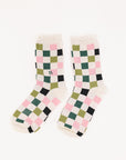 MAUDE RUFFLE SOCK - BARBIE CHECKERED — B1A1063_websize_afac9f95-469f-445b-be62-cf31c83114a8.jpg