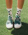MAUDE RUFFLE SOCK - BARBIE CHECKERED — B1A4305_websize_09229544-f3c3-45e4-8dd3-391e691541f6.jpg