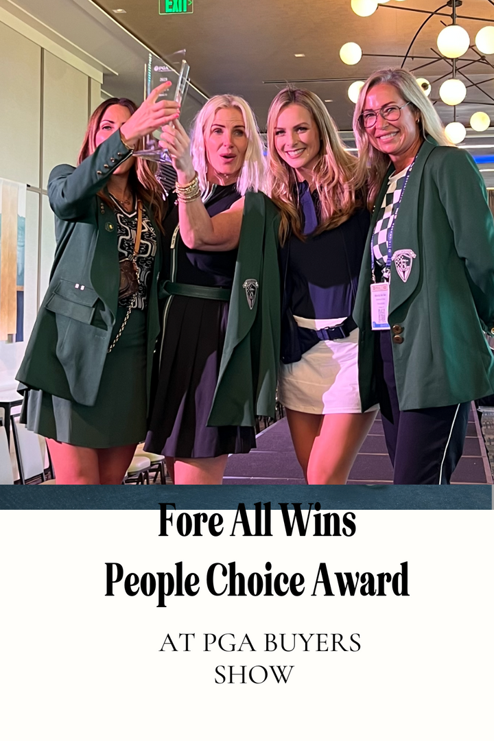 Fore All Wins People Choice Award At PGA Buyers Show This Week.