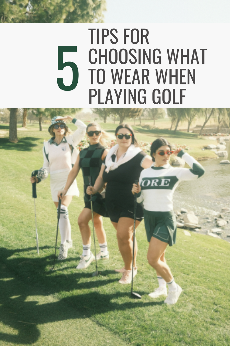 Top 5 Tips For Choosing What To Wear When Playing Golf
