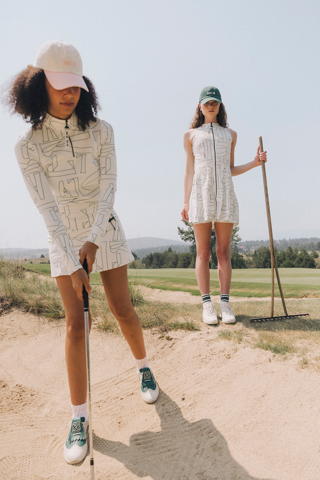 Fore Flow: Green Scattered