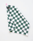 Fore All X Ghost Golf Magnetic Towel - Green Checkered