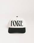 Fore Hat - White/Black