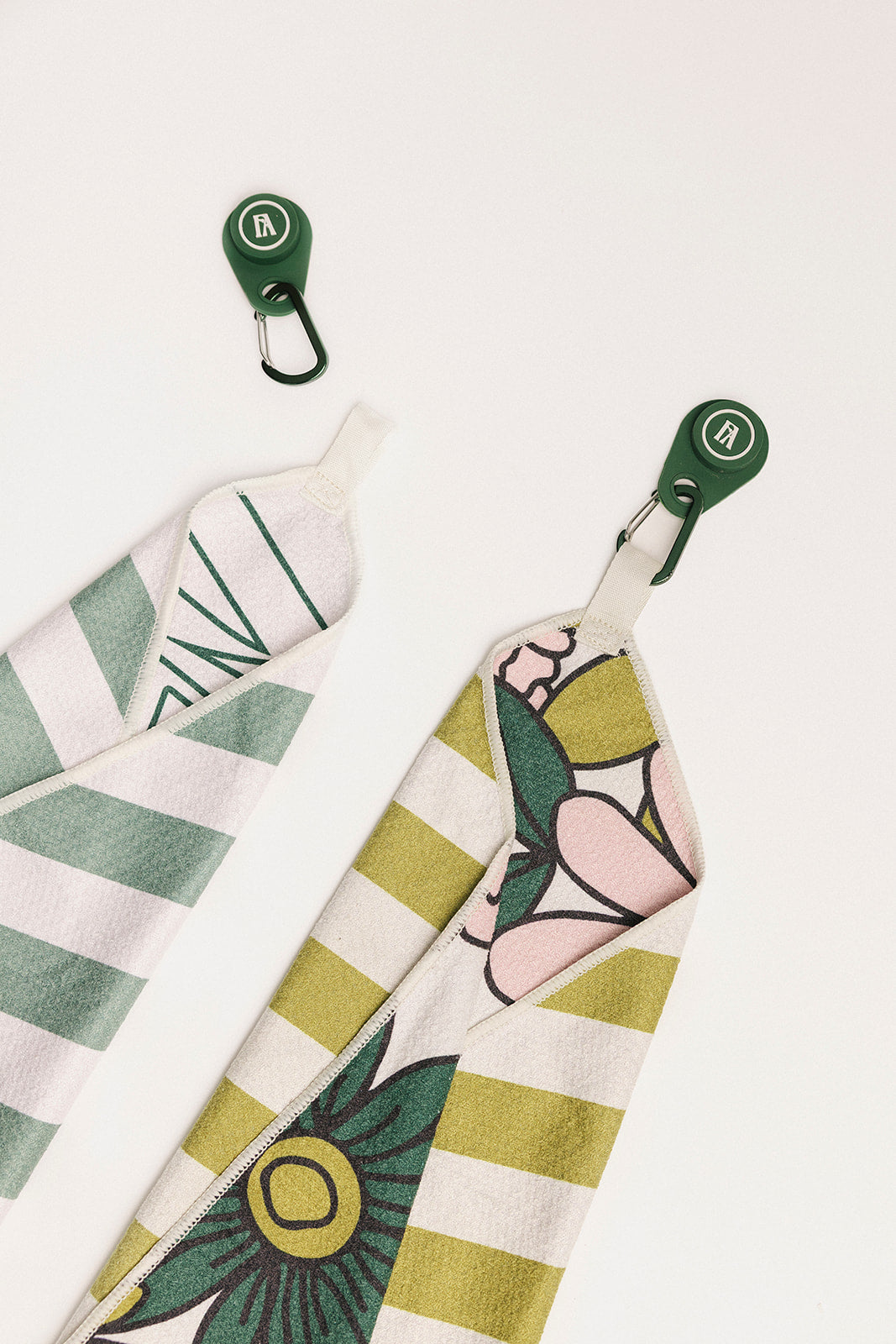 Golf Towel - Avo Stripes/Floral