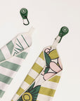 Golf Towel - Avo Stripes/Floral