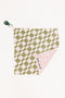 Magnet Golf Towel - Pink/White Checkered