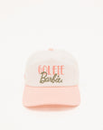 Golfie Barbie Hat - Pink/White