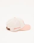 Golfie Barbie Hat - Pink/White