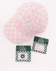 Fore All X Snaps Hat Clip - Pink/White