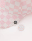 Fore All X Snaps Hat Clip - Pink/White