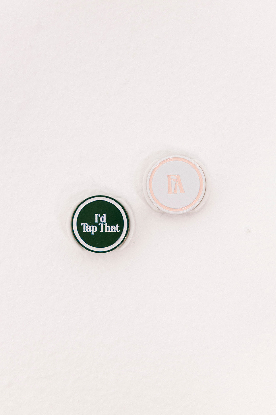 Fore All X Snaps Hat Clip - Pink/White