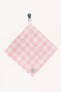 Magnet Golf Towel - Pink/White Checkered