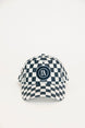 INDIGO/WHITE CHECKERED