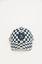 Indigo/White Checkered