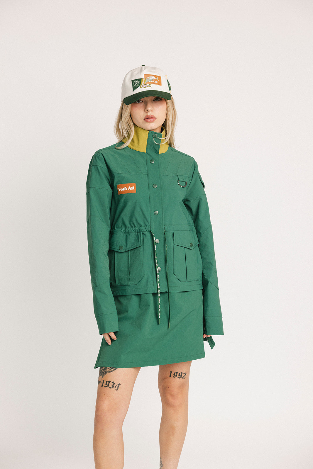 Rowland Jacket - Green – foreall.com