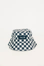 Indigo/White Checkered