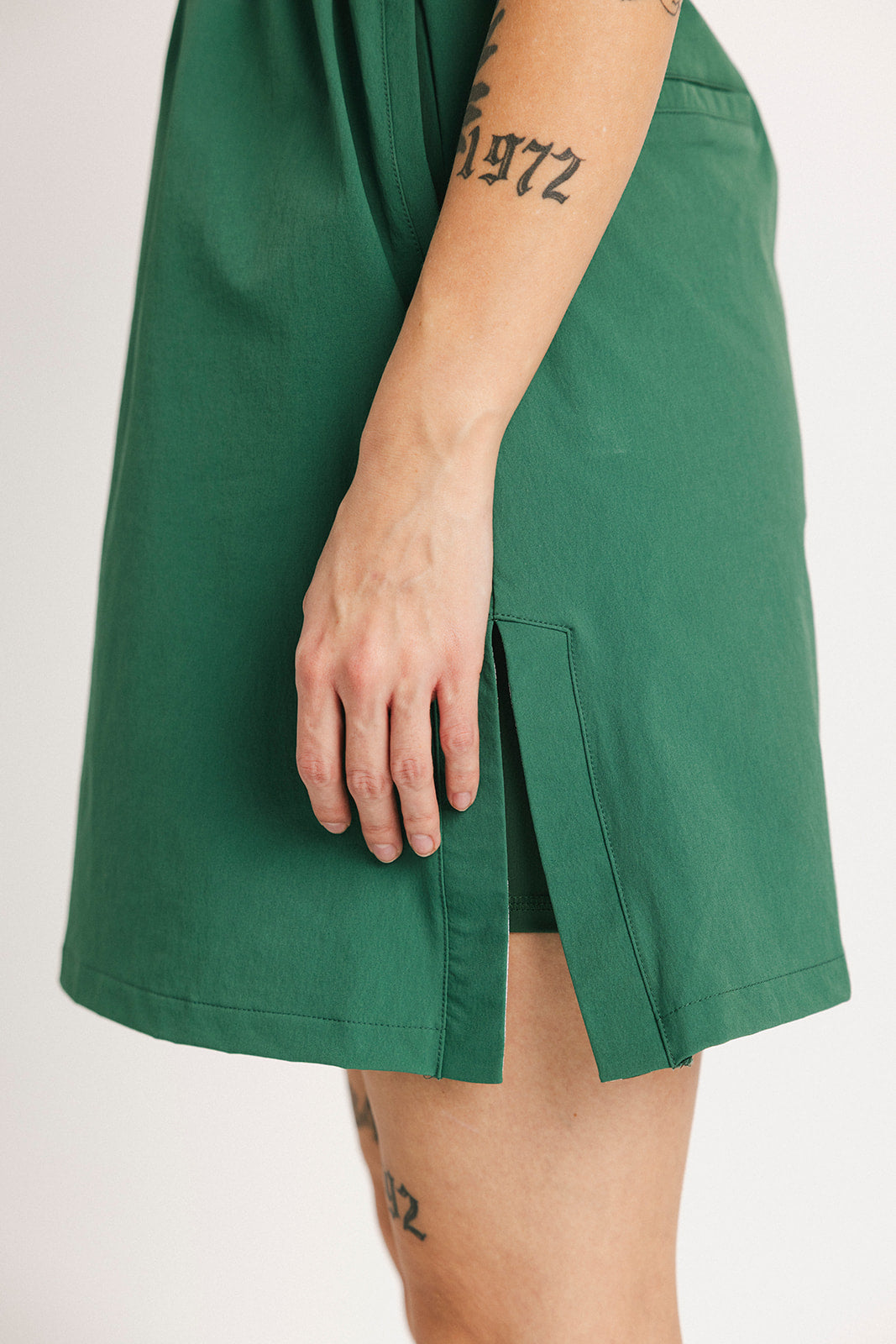 Anchor Dress - Green