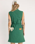 Anchor Dress - Green