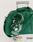 Bag Caddie - Green/White Checkered