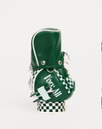 Bag Caddie - Green/White Checkered