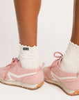 Reef Ruffle Sock - Sugar