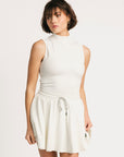 Riptide Mock Neck - Sugar