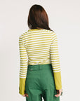 Marlin Long Sleeve - Avo Stripes