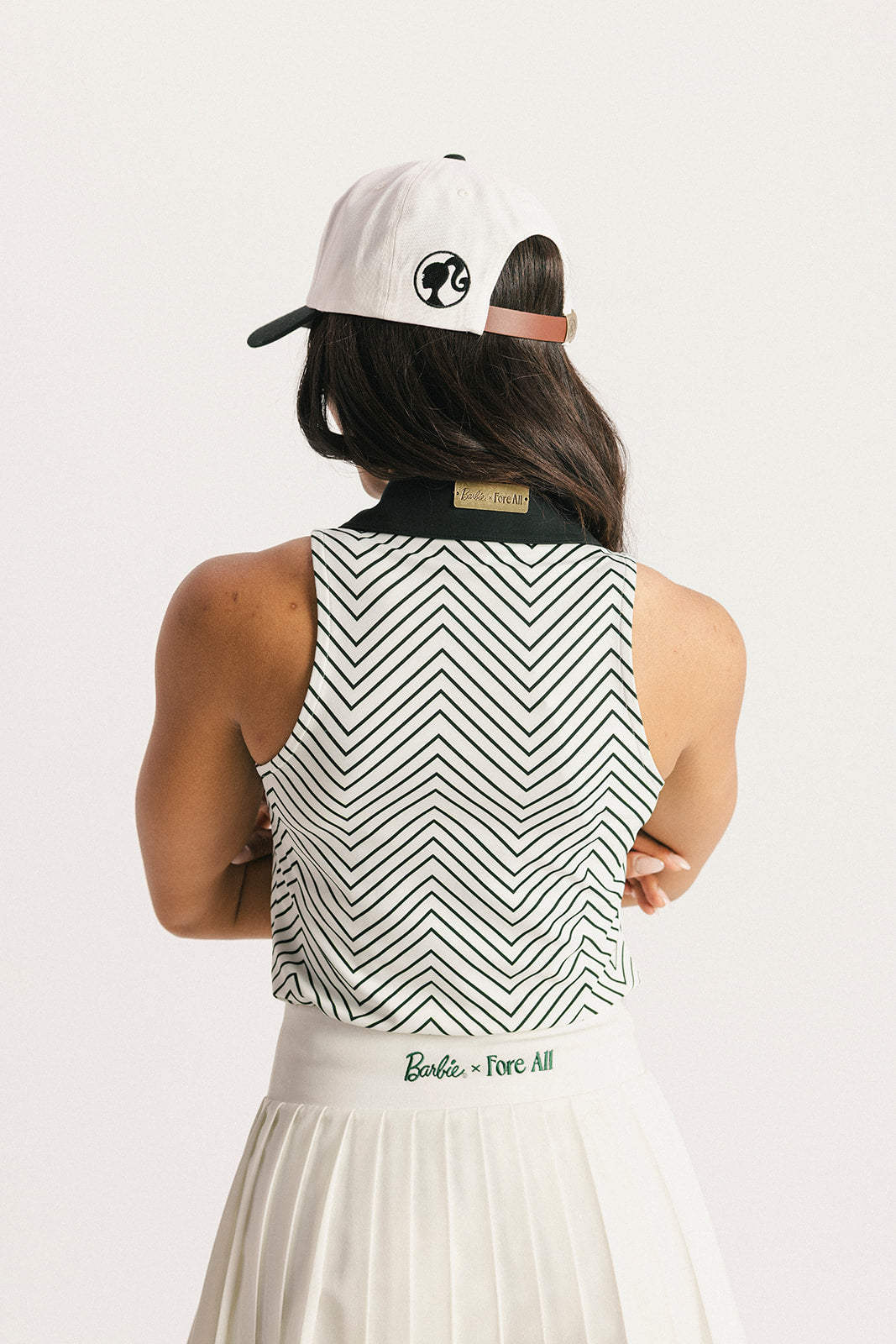 1959 Hat - 1959 White/Black