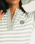 Marlin Long Sleeve - Sea Stripes