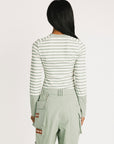 Marlin Long Sleeve - Sea Stripes