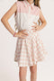 Youth Sasha Skirt - Pink/White Checkered