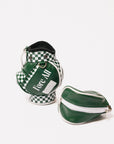 Bag Caddie - Green/White Checkered