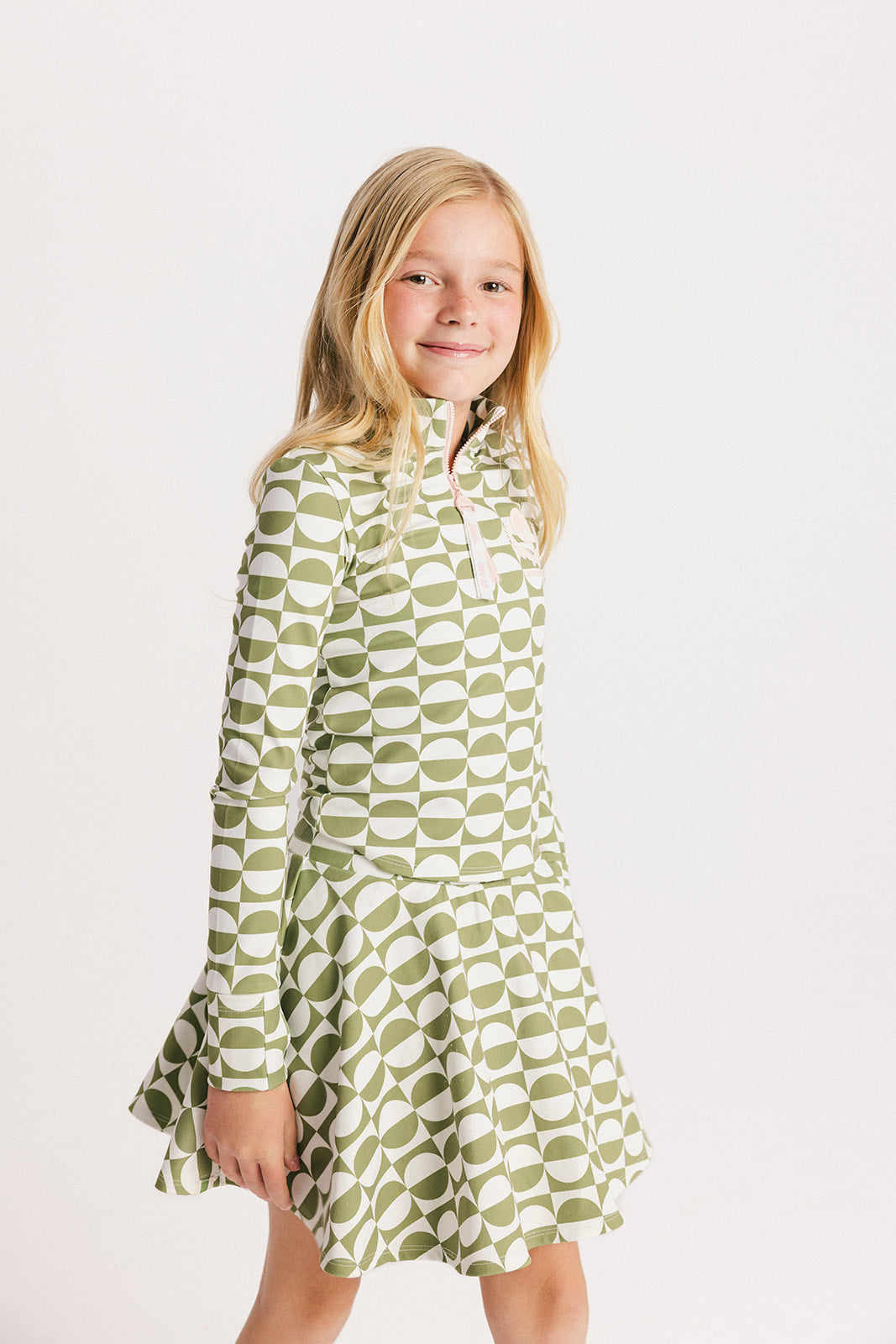 Youth Bea Base - Putting Green/White Retro